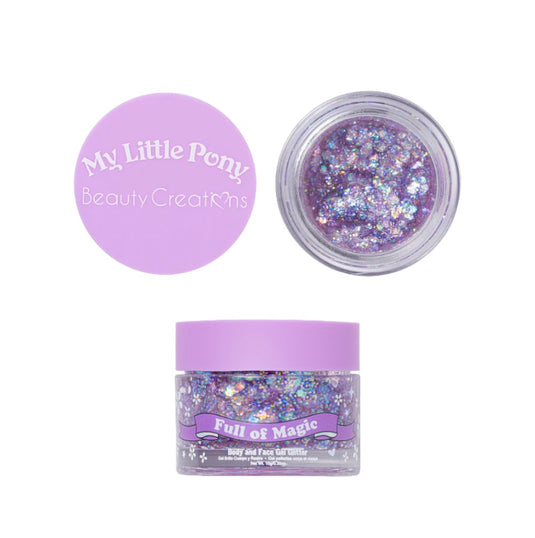 Beauty Creations x My Little Pony Full Of Magic Body & Face Gel Glitter - BLOSSOM MLP-BFG3 (4pc bundle, $3.50 each)