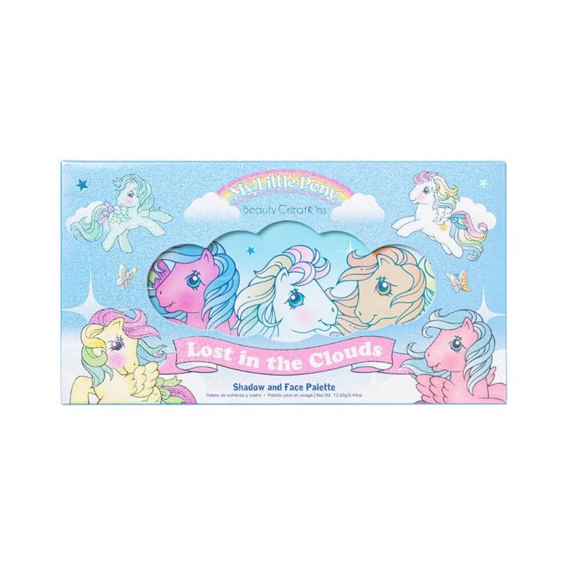 Load image into Gallery viewer, Beauty Creations x My Little Pony Lost In The Clouds Face &amp; Eye Palette MLP-SFP (4pc bundle, $9 each)
