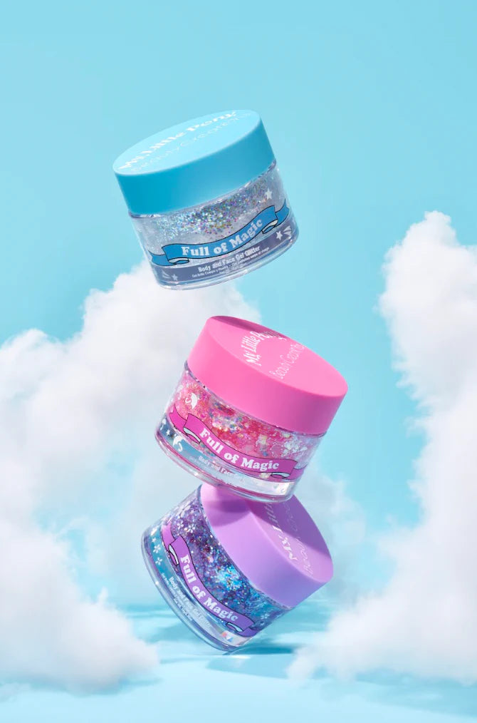 Load image into Gallery viewer, Beauty Creations x My Little Pony Full Of Magic Body &amp; Face Gel Glitters MLP-BFG 1-3 MIX 2/2/2 (6pc bundle, $3.50 each)
