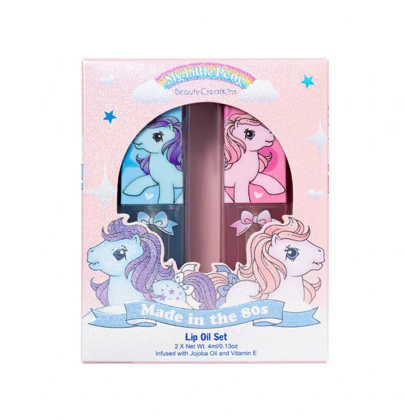 Load image into Gallery viewer, Beauty Creations x My Little Pony Made In The 80’s Lip Oil Set MLP-L3 (4pc bundle, $7 each)
