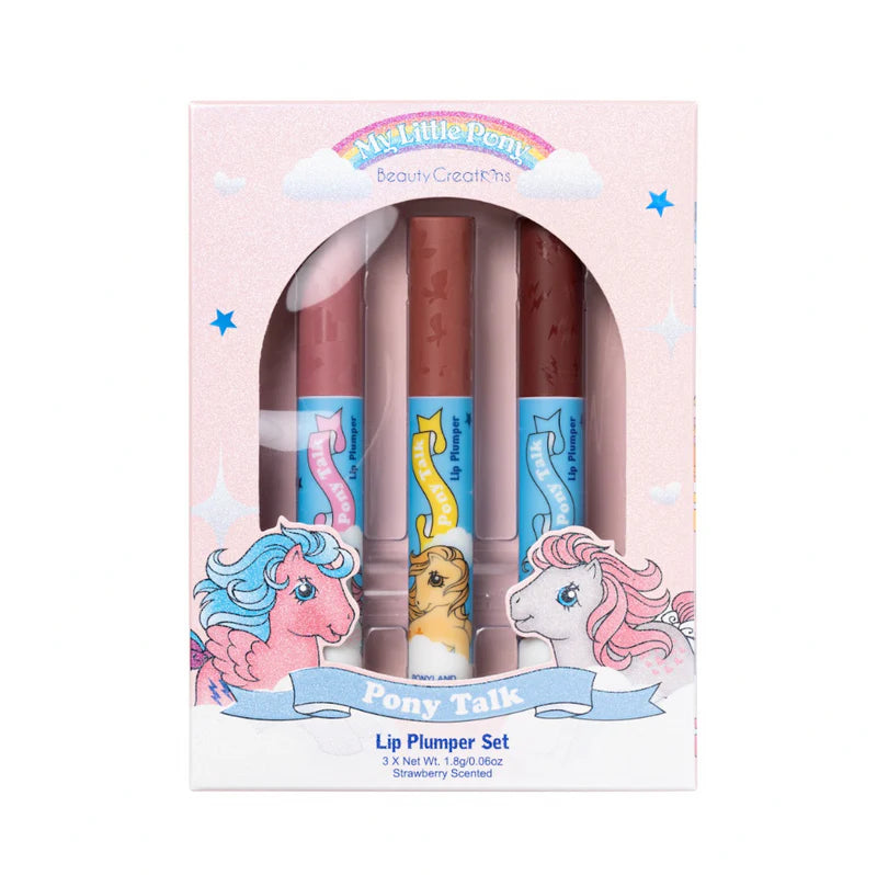 Load image into Gallery viewer, Beauty Creations x My Little Pony Pony Talk Plumping Gloss Stick Set MLP-LPS (4pc bundle, $9 each)
