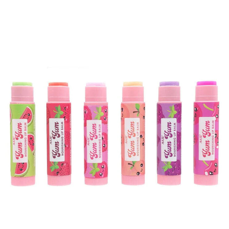 Load image into Gallery viewer, Lips-Amuse Yum Yum Nourishing Lip Balm BT104MIX ($0.69 each, 36pc display)
