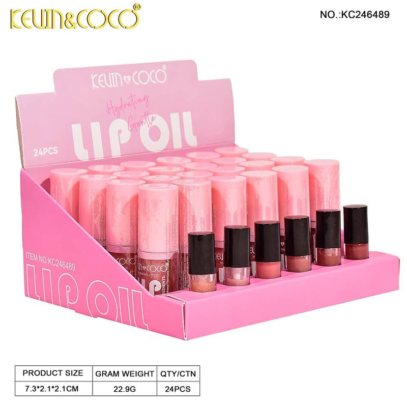 Load image into Gallery viewer, Lips-Kevin&amp;Coco Hydrating Lip Oil KC246489 ($1 each, 24pcs box)
