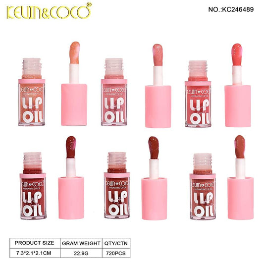 Lips-Kevin&Coco Hydrating Lip Oil KC246489 ($1 each, 24pcs box)