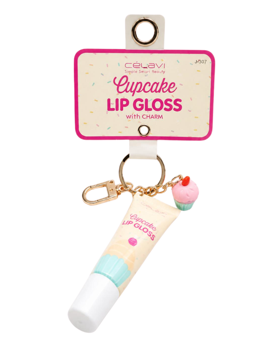 Lips-Celavi Cupcake Lip Gloss Keychain LP022 ($2.50 each, 6pc bundle)