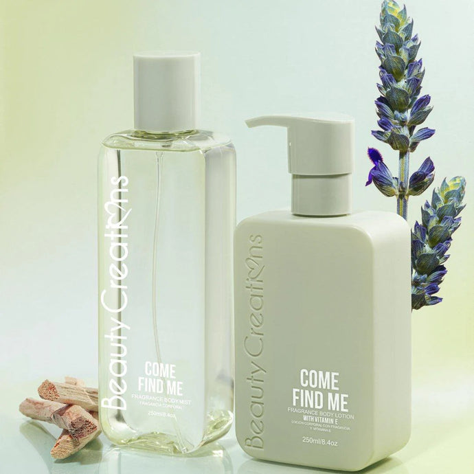 Skincare- Beauty Creations Fragrance Body Lotion & Mist- BLBSSET-06 Come Find Me (4pc bundle, $7 each)