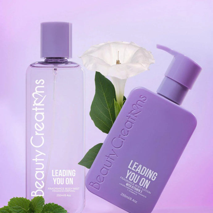 Skincare- Beauty Creations Fragrance Body Lotion & Mist- BLBSSET-12 Leading You On (4pc bundle, $7 each)