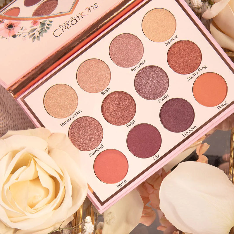 Load image into Gallery viewer, Eyes- Beauty Creations Eyebloom Eyeshadow Palette EP12 (6pc Bulk $4 each )
