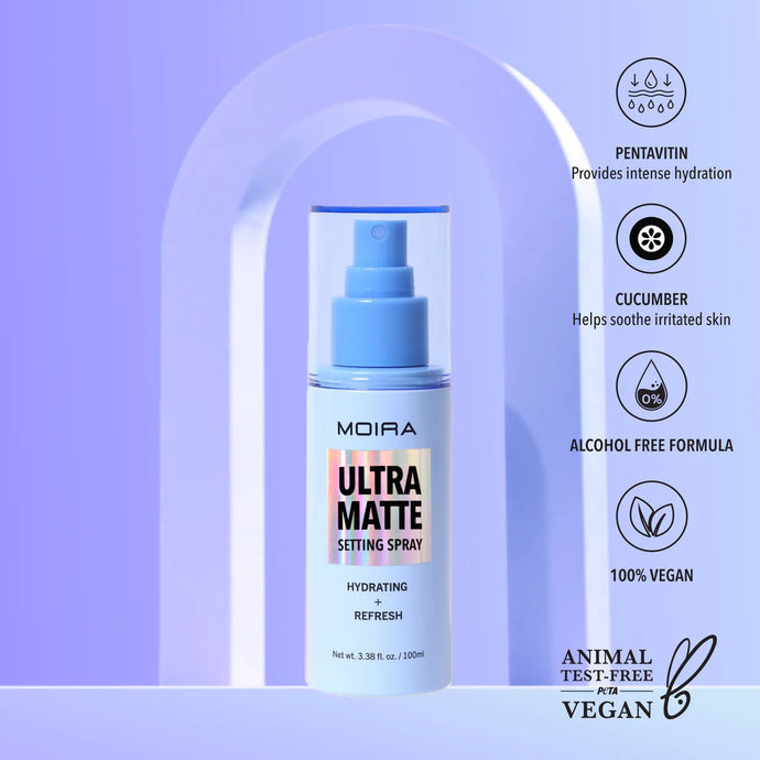 Face- Moira Hydra Priming Setting Spray OMS002 (3pc bundle, $5 each)