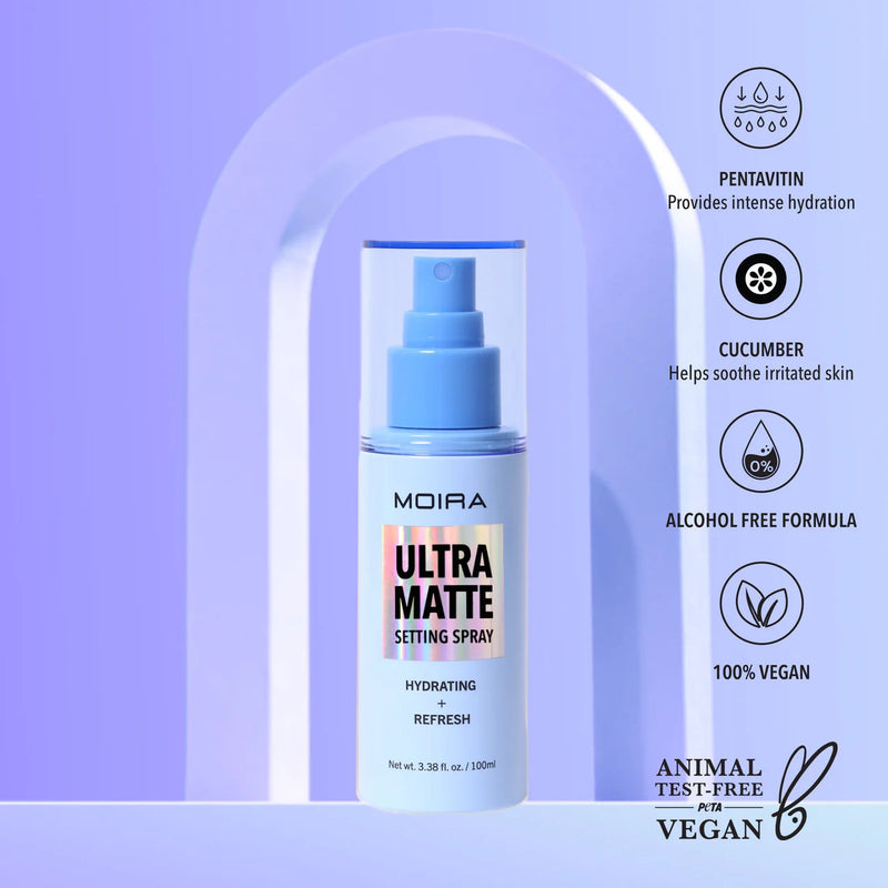 Load image into Gallery viewer, Face- Moira Hydra Priming Setting Spray OMS002 (3pc bundle, $5 each)
