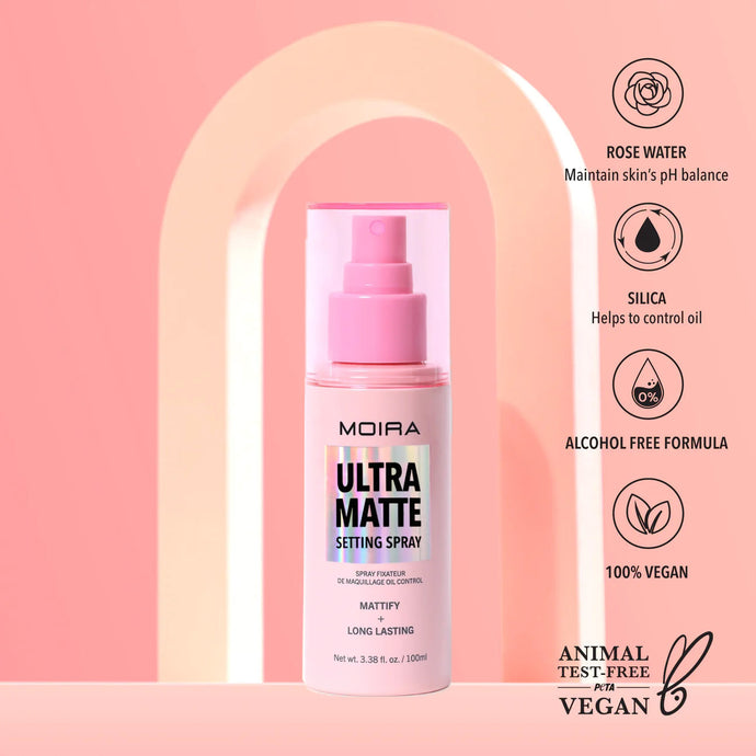 Face- Moira Oil Control makeup Priming Setting Spray OMS001 (3pc bundle, $5 each)