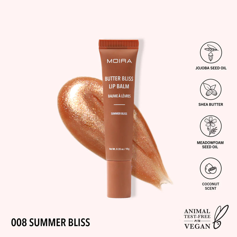 Load image into Gallery viewer, Lips- Moira Butter Bliss Lip Balm BBLB008 Summer Bliss (3pc bundle, $3 each)
