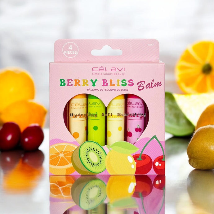 Lips- Celavi Berry Bliss Lip Balm Set 60052 (6pc bundle, $2 each)