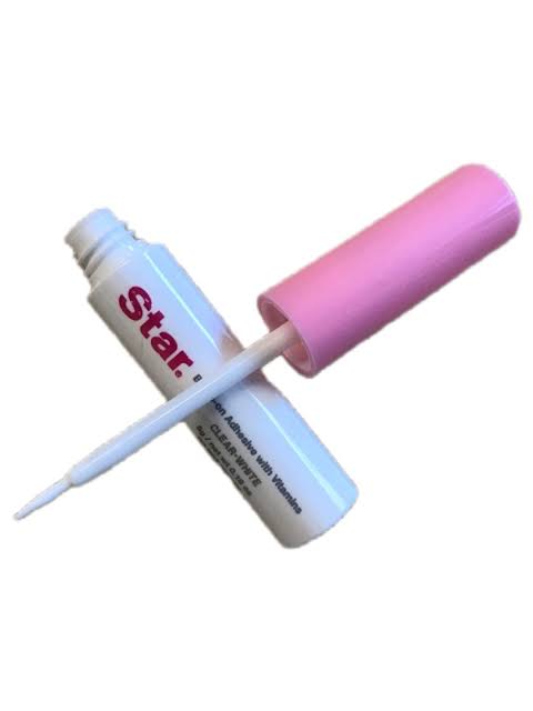 Load image into Gallery viewer, Eyelashes-Star Glue Brush On Eyelash Glue (Clear) ZG-003 ($2.08 each, 12pc box)

