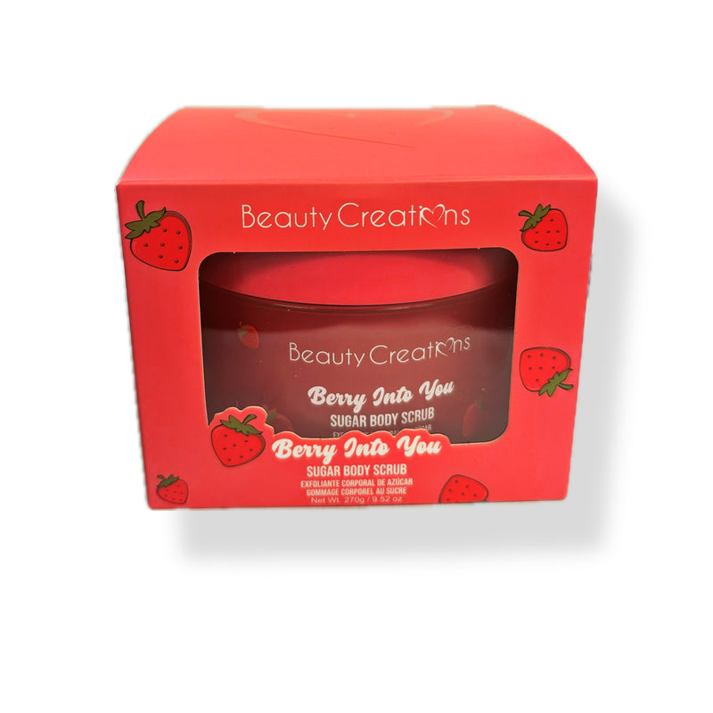 Load image into Gallery viewer, Skincare-Beauty Creations Fruity Berry Into You Sugar Body Scrub #FC-BS2 ($3.00 each, 4pcs bundle)
