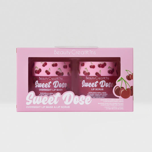 Lips-Beauty Creations Sweet Dose Overnight Lip Mask & Lip Scrub Cherry #SD-CLMS ($4.50 each, 4pc bundle)