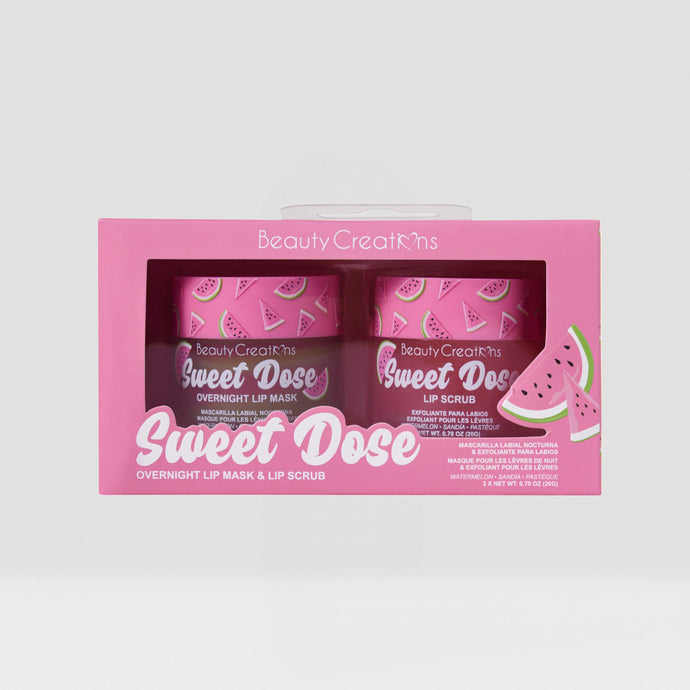 Lips-Beauty Creations Sweet Dose Overnight Lip Mask & Lip Scrub Watermelon #SD-WLMS ($4.50 each, 4pc bundle)