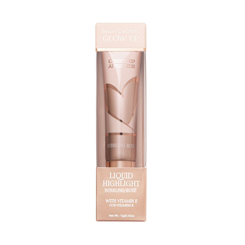 Load image into Gallery viewer, Face- Beauty Creations Glow Up Liquid Highlight Wand FSLHGU-03 BUBBLING ROSE (6pc bundle, $3.75 each)
