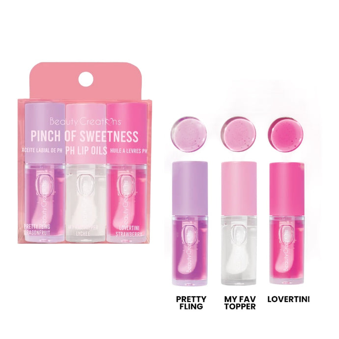 Lips- Pinch Of Sweetness PH Lip Oil Trio Set (6pc bundle, $5.50 each)