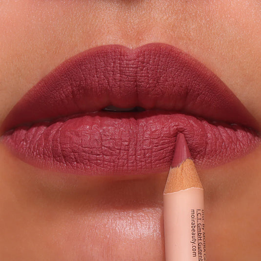MOIRA SGP005 Signature Lip Pencil - ROSEBERRY (6pc bundle, $2 each)