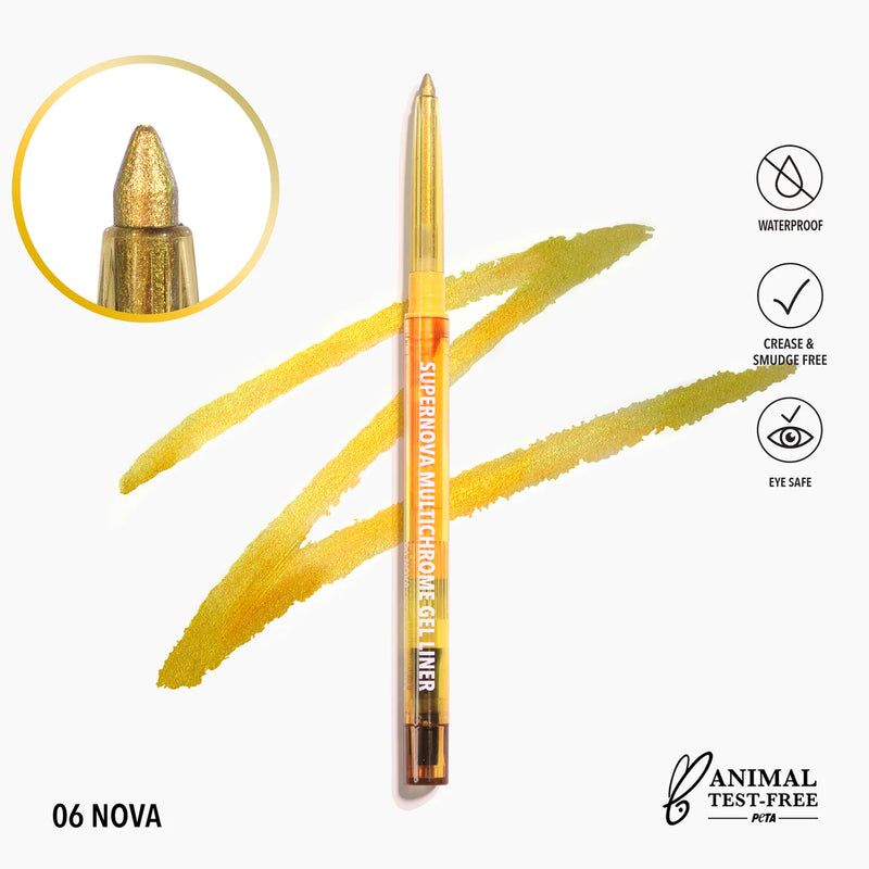 Load image into Gallery viewer, Eyes- Moira Supernova Multichrome Gel Liner 006-Nova (3pc bundle, $2.50)
