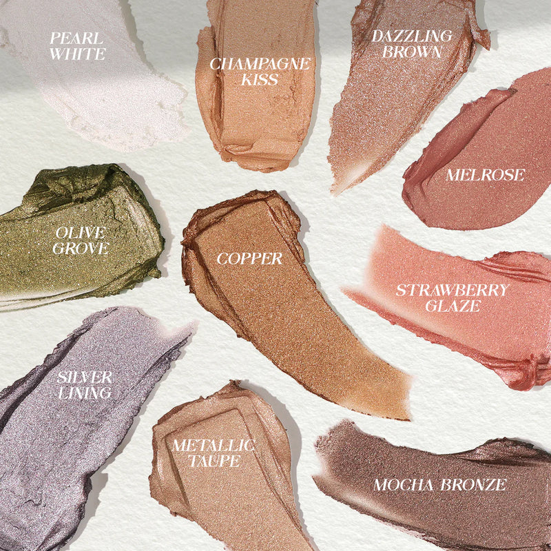 Load image into Gallery viewer, EYES- MOIRA Everlust Shimmer Cream Shadow- ESC 04 Melrose (3pc bundle, $3 each)
