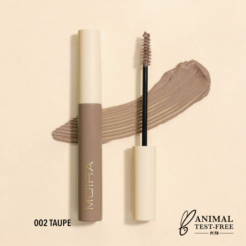 Load image into Gallery viewer, Eyebrows- Moira Brow Defying Mascara- BMS002 Taupe (3pc bundle, $3 each)
