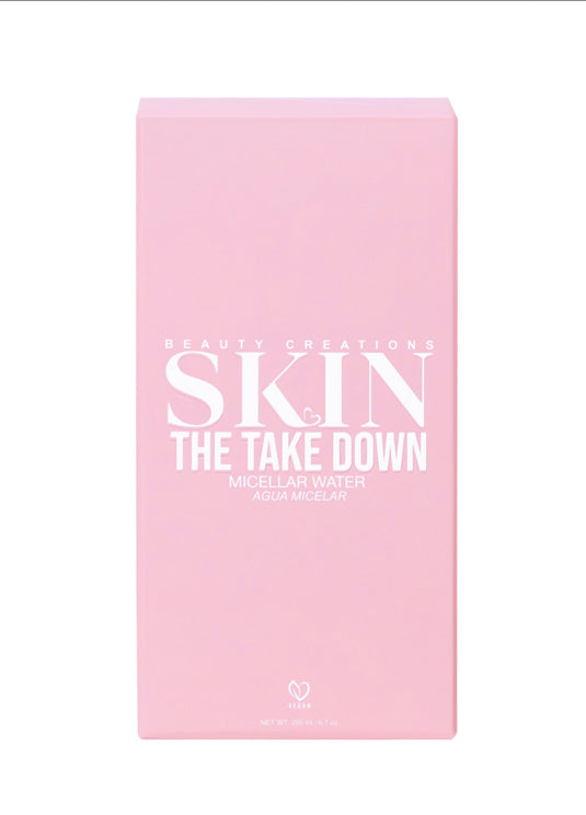 BEAUTY CREATIONS SKINCARE-The Take Down Micellar Water (3pc min, $4.00 Each)