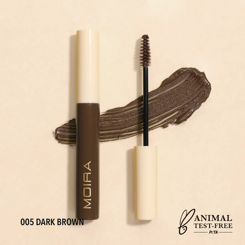 Load image into Gallery viewer, Eyebrows- Moira Brow Defying Mascara- BMS005 Dark Brown (3pc bundle, $3 each)
