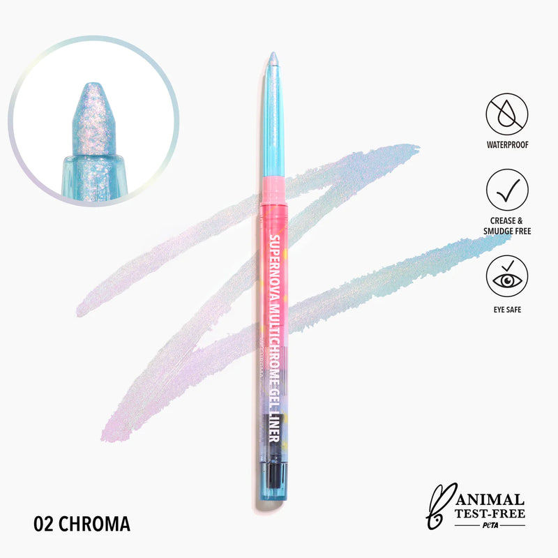 Load image into Gallery viewer, Eyes-  Moira Supernova Multichrome Gel Liner 002-Chroma (3pc bundle, $2.50)
