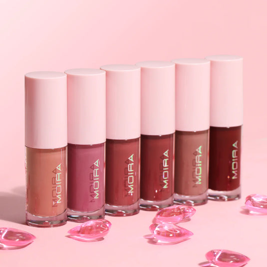 Lips- MOIRA Glow Getter Hydrating Lip Oil GLO011- Soft Peach (3pc Bundle, $3 each)