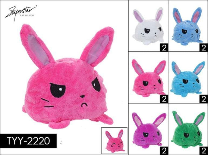 Novelties- Easter Adorable Reversible Plush Bunny (12 pcs pack)#2220