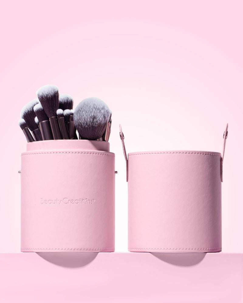 Load image into Gallery viewer, Beauty Creations Pretty and Perfect 24pc brush set BS- PP (3pcs bundle, $15 each)
