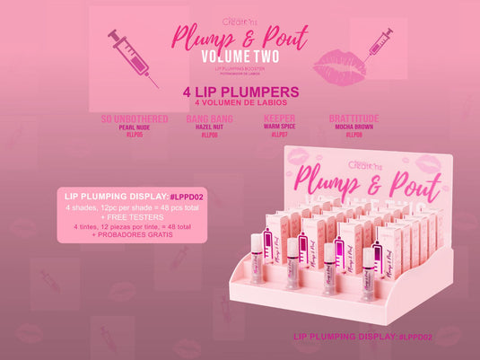 Beauty Creations Cosmetics-Plump & Pout Vol 2 Display