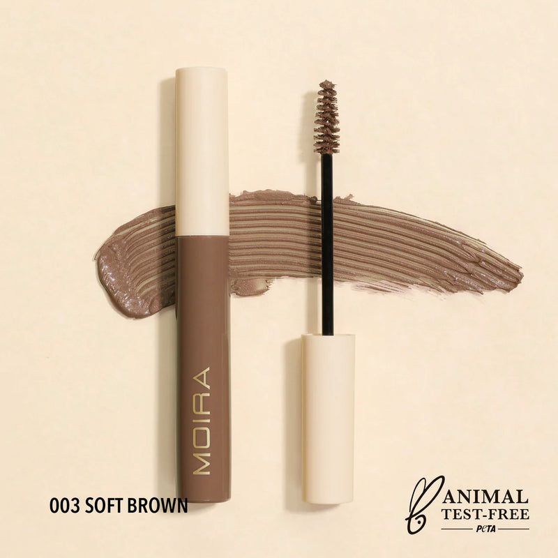 Load image into Gallery viewer, Eyebrows- Moira Brow Defying Mascara- BMS003 Soft Brown (3pc bundle, $3 each)
