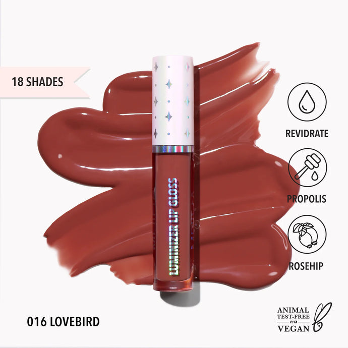 Lips- Moira Luminizer Lip Gloss- LLG 016 Lovebird (3pc bundle, $3.50 each)