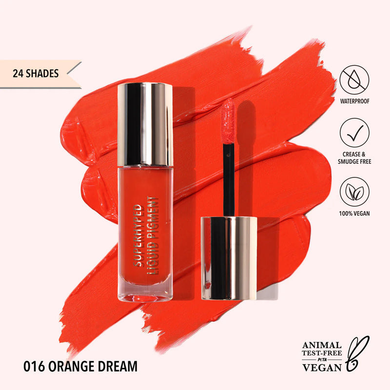 Load image into Gallery viewer, EYES- MOIRA Superhyped Liquid Pigment- SLP016 Orange Dream (3pc bundle, $3 each)
