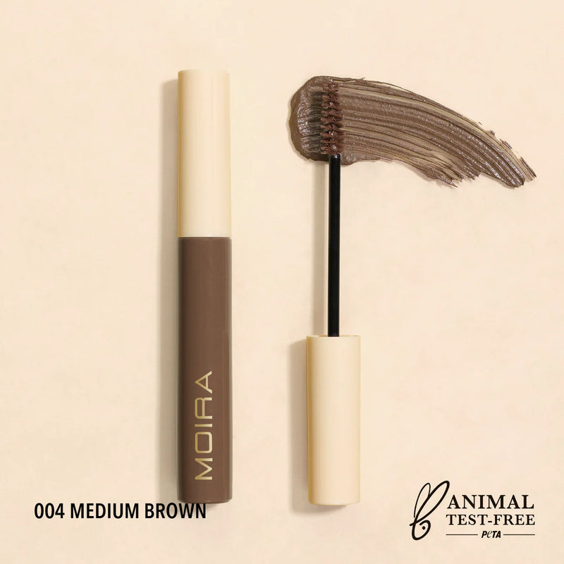 Load image into Gallery viewer, Eyebrows- Moira Brow Defying Mascara- BMS004 Medium Brown (3pc bundle, $3 each)
