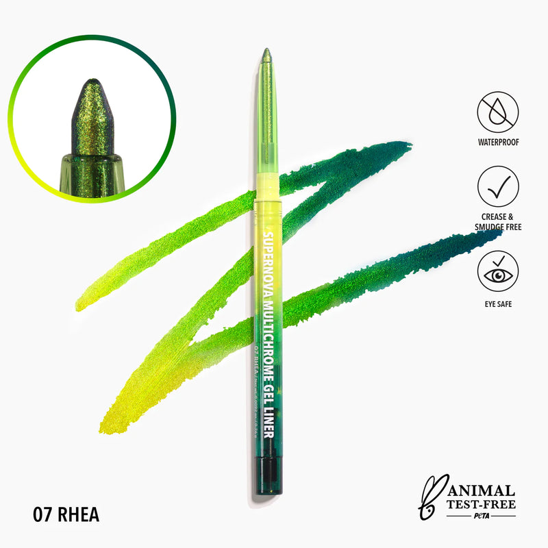 Load image into Gallery viewer, Eyes- Moira Supernova Multichrome Gel Liner 007-Rhea (3pc bundle, $2.50)
