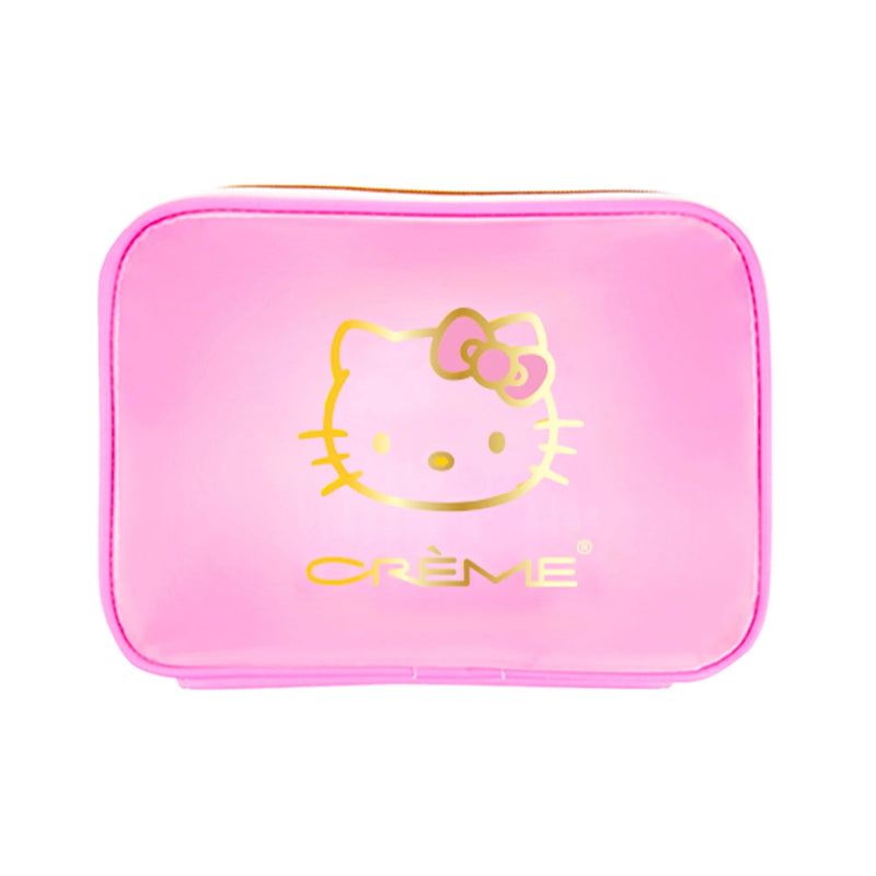 Load image into Gallery viewer, The Crème Shop x Sanrio Hello Kitty Perfect Pink Travel Case (4pc bundle, $10 each)
