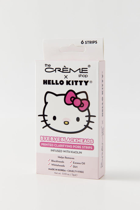 Skincare- Crème Hello Kitty Bye Bye Blackheads Pore Strips HKBB8723 (6pc pack, $6 each)