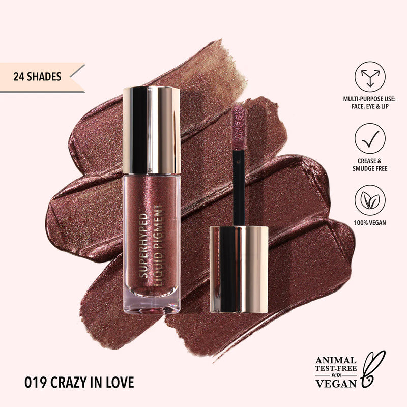 Load image into Gallery viewer, EYES- MOIRA Superhyped Liquid Pigment- SLP019 Crazy In Love (3pc bundle, $3 each)
