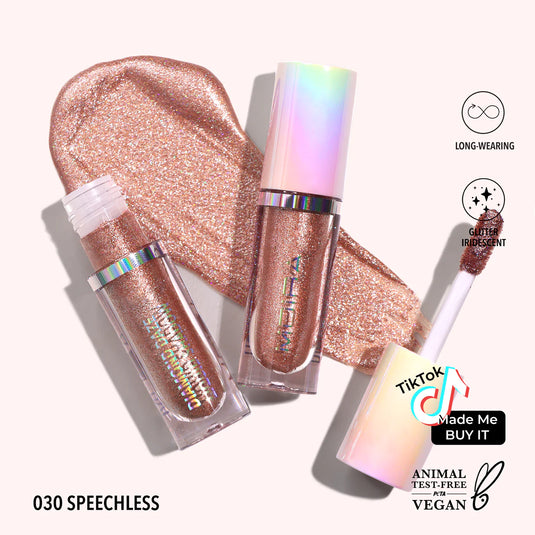 Eyes-MOIRA DLS030 Diamond Daze Liquid Shadow -Speechless (3pc bundle, $3.50 each)