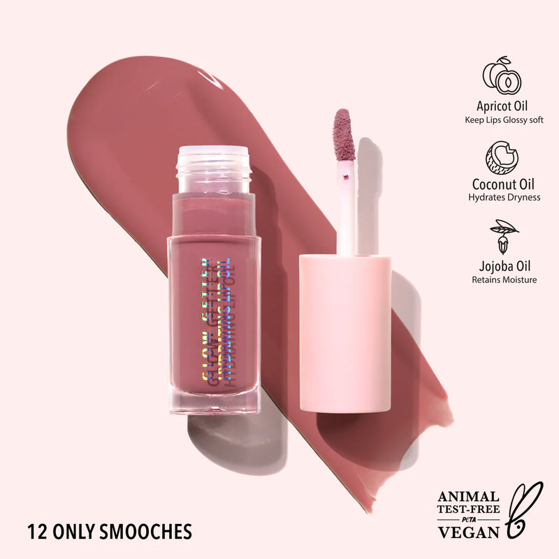 Load image into Gallery viewer, Lips- MOIRA Glow Getter Hydrating Lip Oil GLO012- Only Smooches (3pc Bundle, $3 each)
