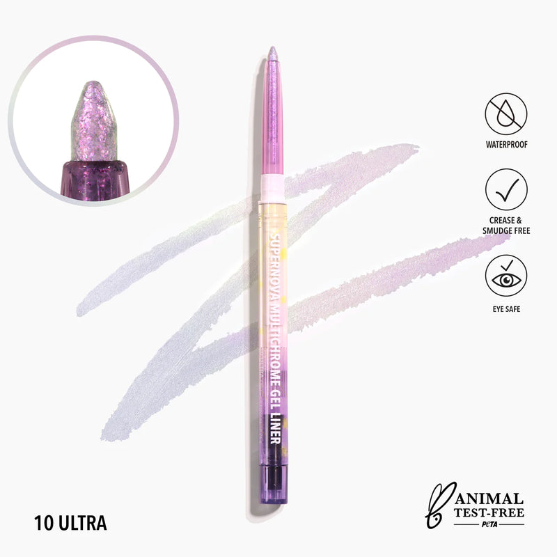 Load image into Gallery viewer, Eyes- Moira Supernova Multichrome Gel Liner 010-Ultra (3pc bundle, $2.50)
