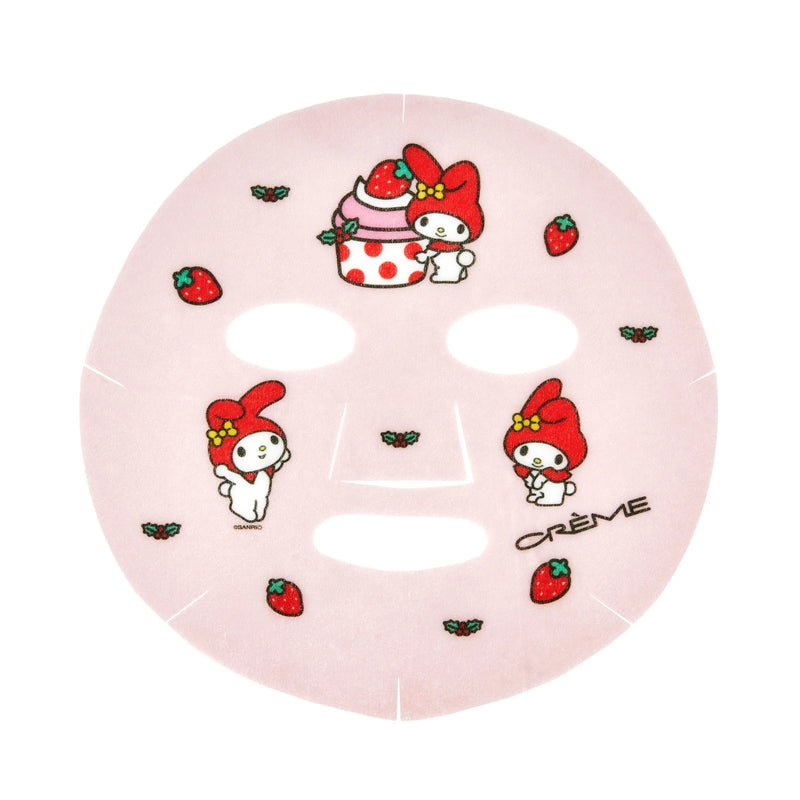 Load image into Gallery viewer, The Crème Shop x Sanrio My Melody Strawberry Sweetness Printed Essence Sheet Mask MMSM9063-3 (3pc pack,$2 each)
