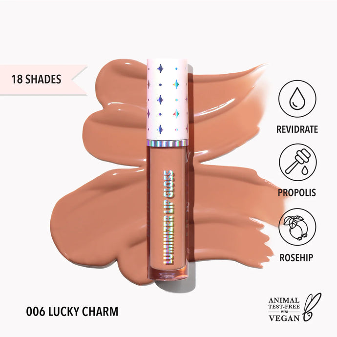 Lips- Moira Luminizer Lip Gloss- LLG 006 Lucky Charm (3pc bundle, $3.50 each)