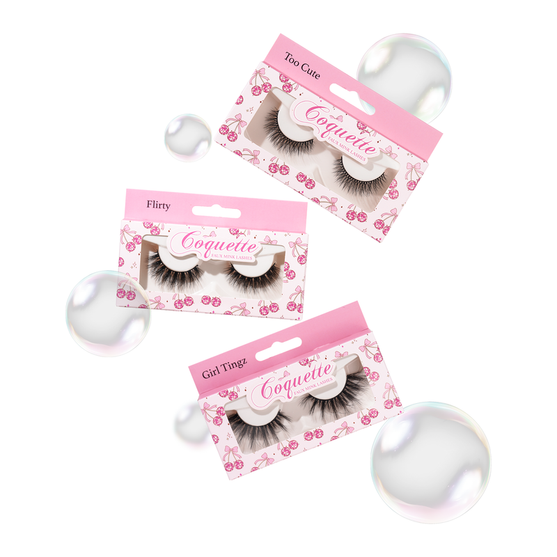 Load image into Gallery viewer, Eyes-Coquette Faux Mink Lashes Spotlight #CQT07(1.25 each, 12pcs bulk)
