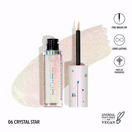 Load image into Gallery viewer, EYES- Moira Glitter Glitter Liner 06 Crystal Star (3pc bundle, $3 each)
