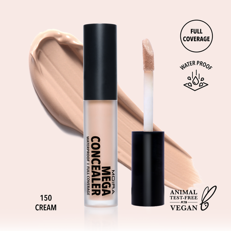 Load image into Gallery viewer, MOIRA MWC150 Mega Concealer - CREAM (3pc Bundle, $5 each)
